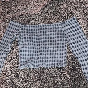 S Cropped Wild Fable Off The Shoulder Shirt